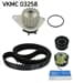 TRIGER SET+SU POMPASI DEVIRDAIM CITROEN C2 C3 C4 PEUGEOT P20